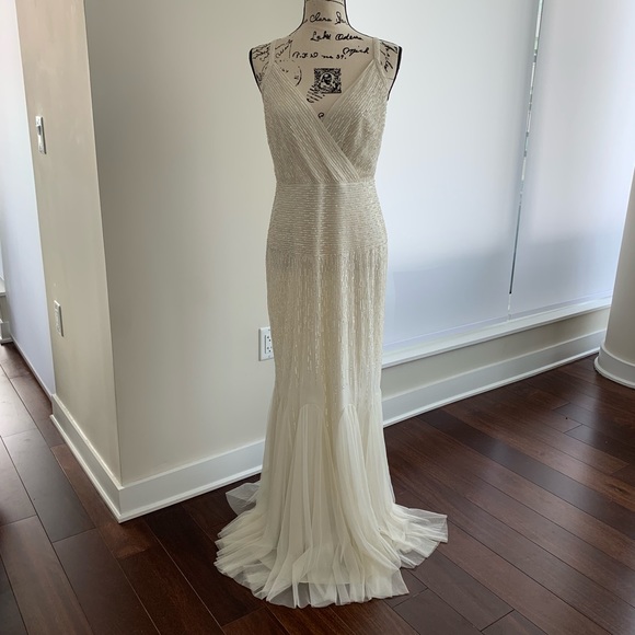 J. Crew Dresses & Skirts - J.Crew Bridal Harper Beaded Mermaid Gown